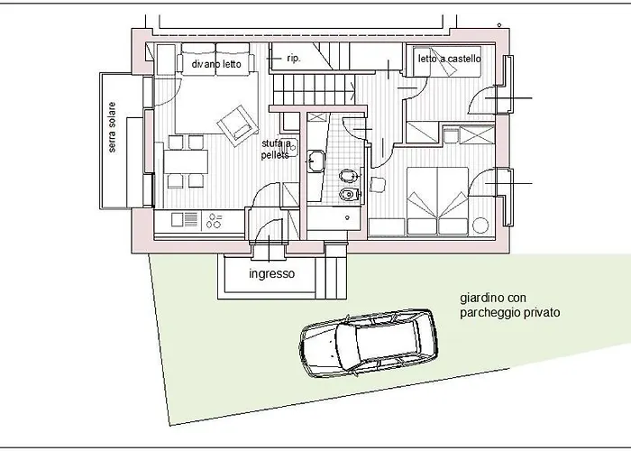 Maison 4 Soleil. Casa Design Luce E Natura * Crodo